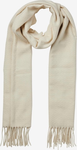 PIECES Scarf 'Cella' in Beige: front