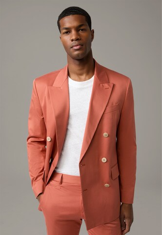 Coupe slim Veste de costume 'Ashton' STRELLSON en orange : devant