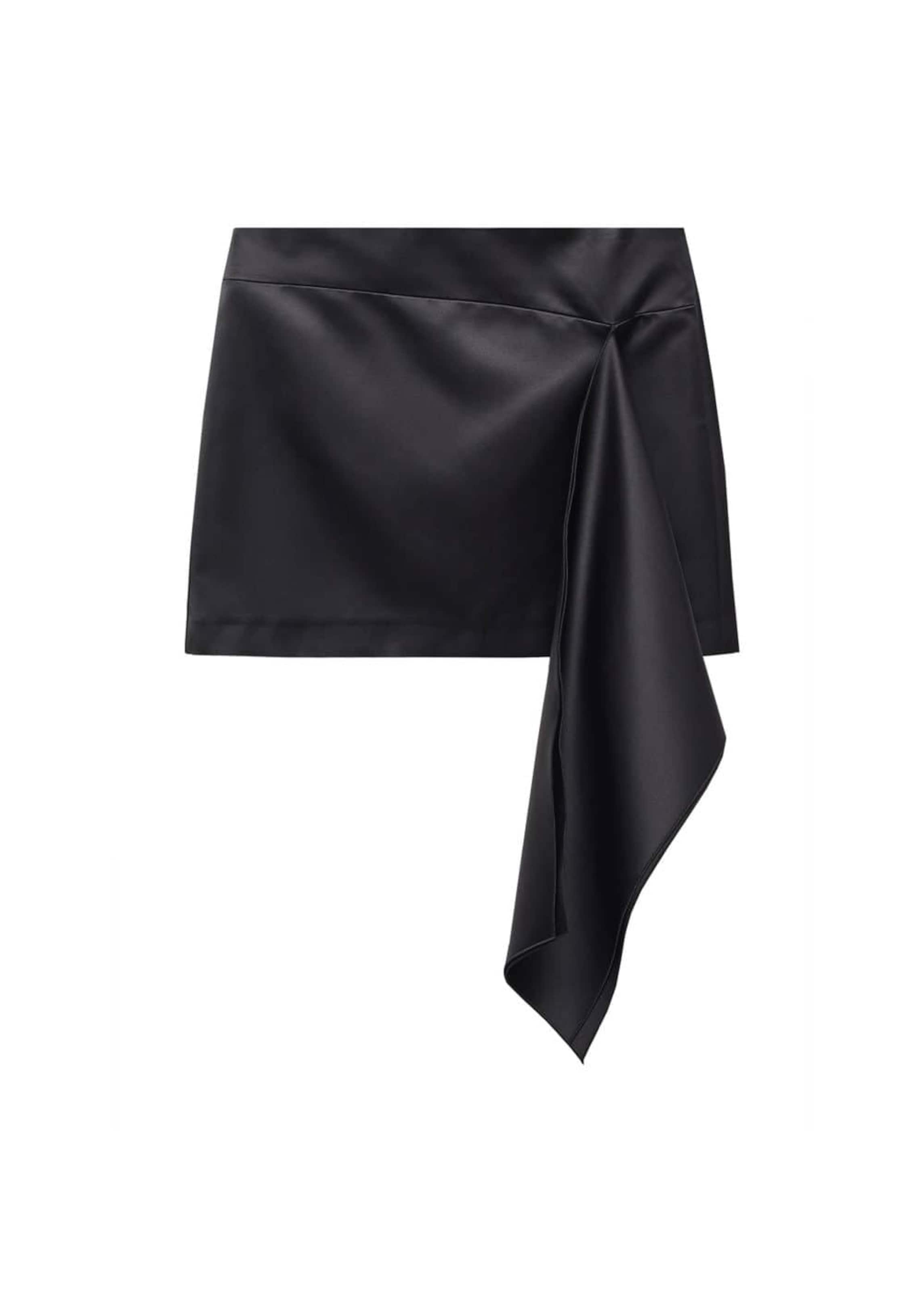 MANGO Rok 'Cris' in Zwart: voorkant