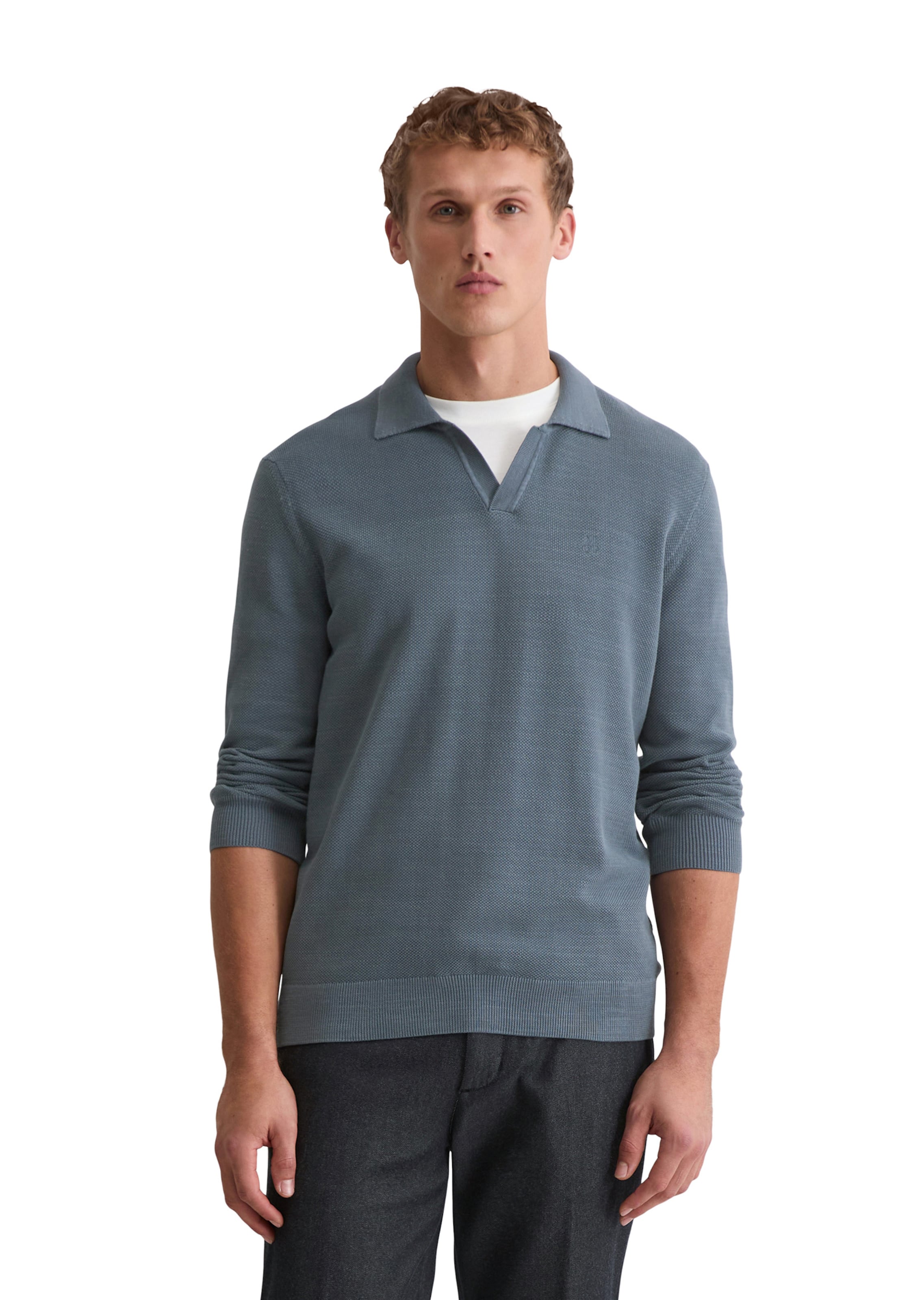 Marc O'Polo Pullover in Blau: Vorderseite