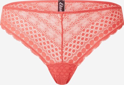 ETAM String 'CHERIE CHERIE' en rouge, Vue avec produit