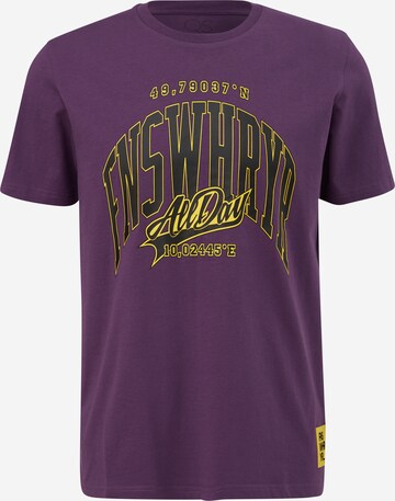 QS Shirt in Purple: front