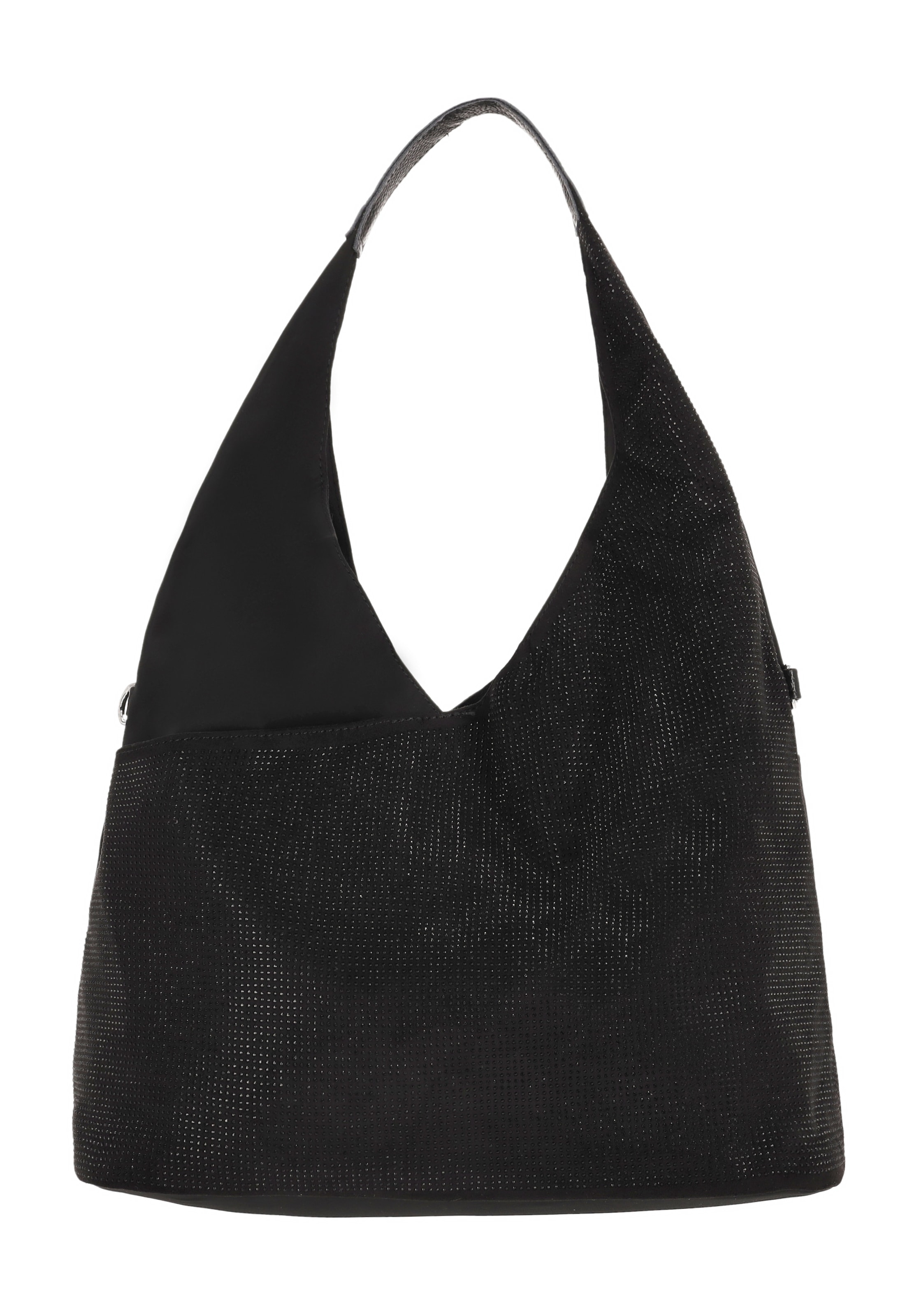 faina - Mala de ombro em preto: frente