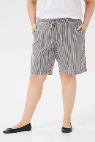 Loosefit Pantaloni 'Nana' di KAFFE CURVE in blu: frontale
