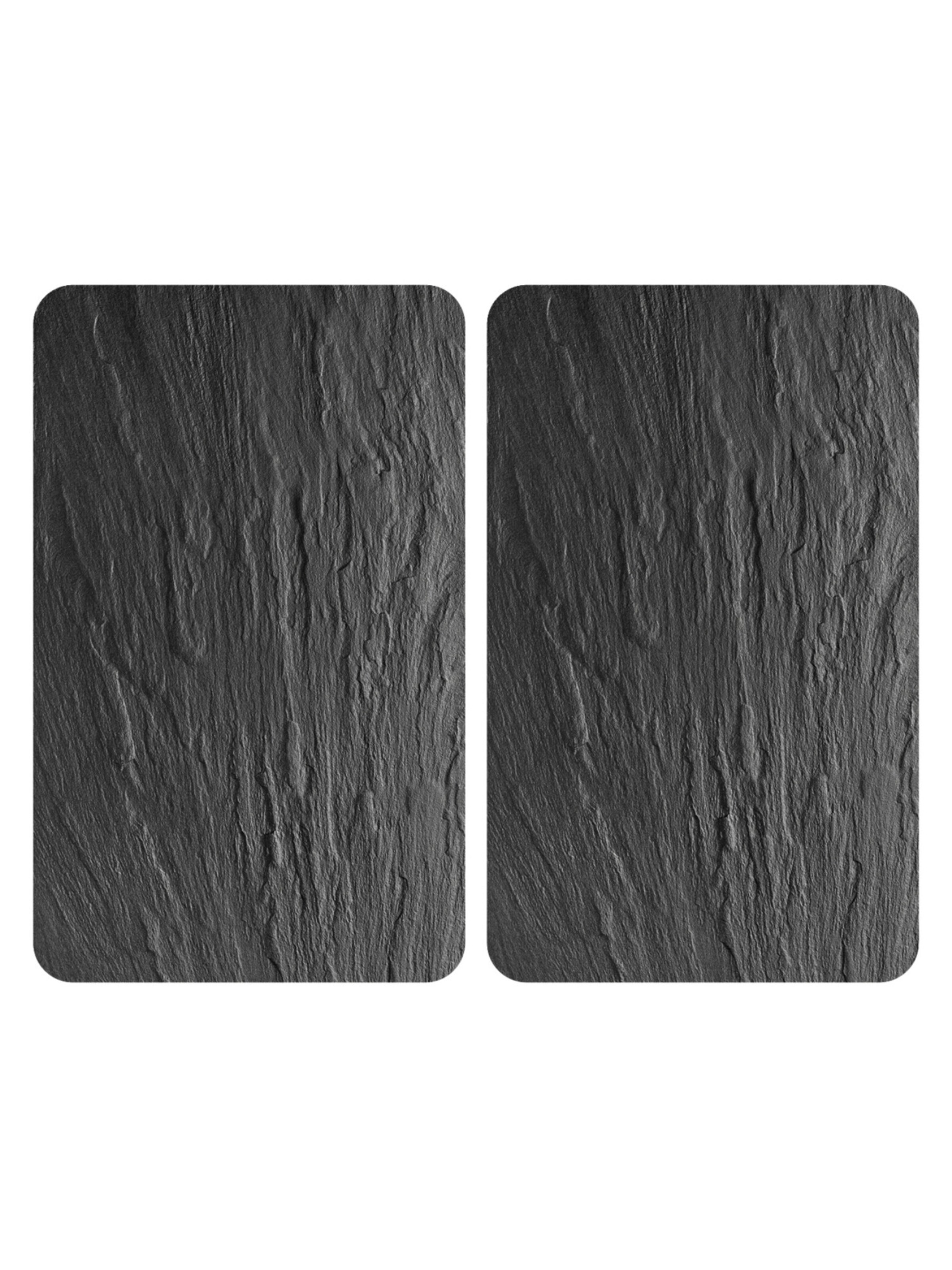 Wenko Herdabdeckplatte 'Universal XL' in Schwarz: Vorderseite