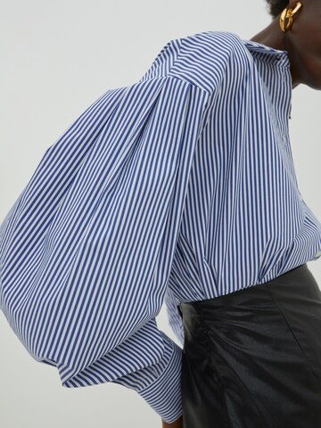 EDITED Blouse 'Tori' in Blue