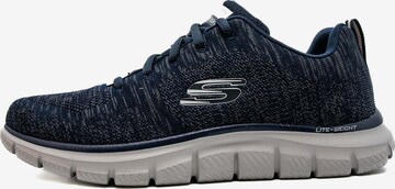 SKECHERS Rövid szárú sportcipők 'Track' - kék