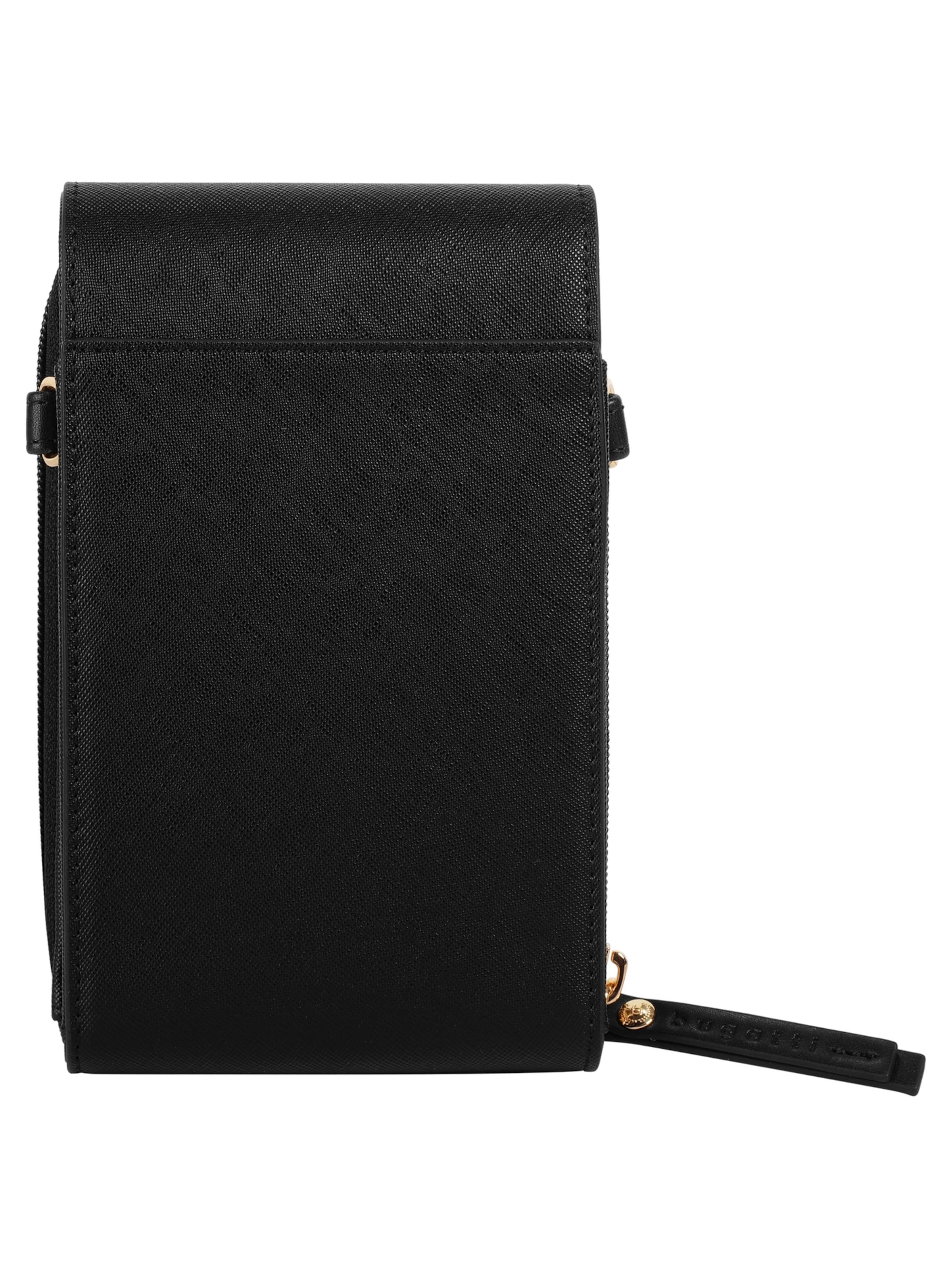 bugatti Wallet 'ELLA SAFFIANO' in Black