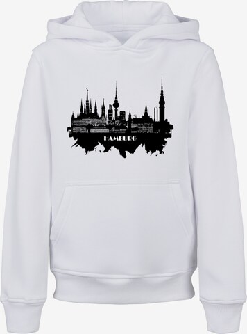 F4NT4STIC Sweatshirt in White: front