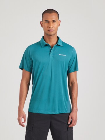 COLUMBIA Koszulka funkcyjna 'Zero Rules' w kolorze zielony: przód