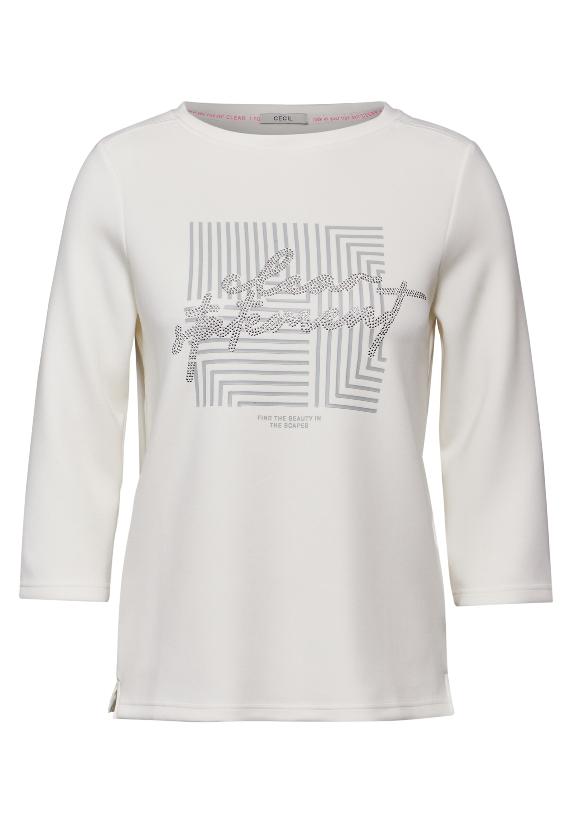 CECIL Shirt 'Hotfix' in White: front