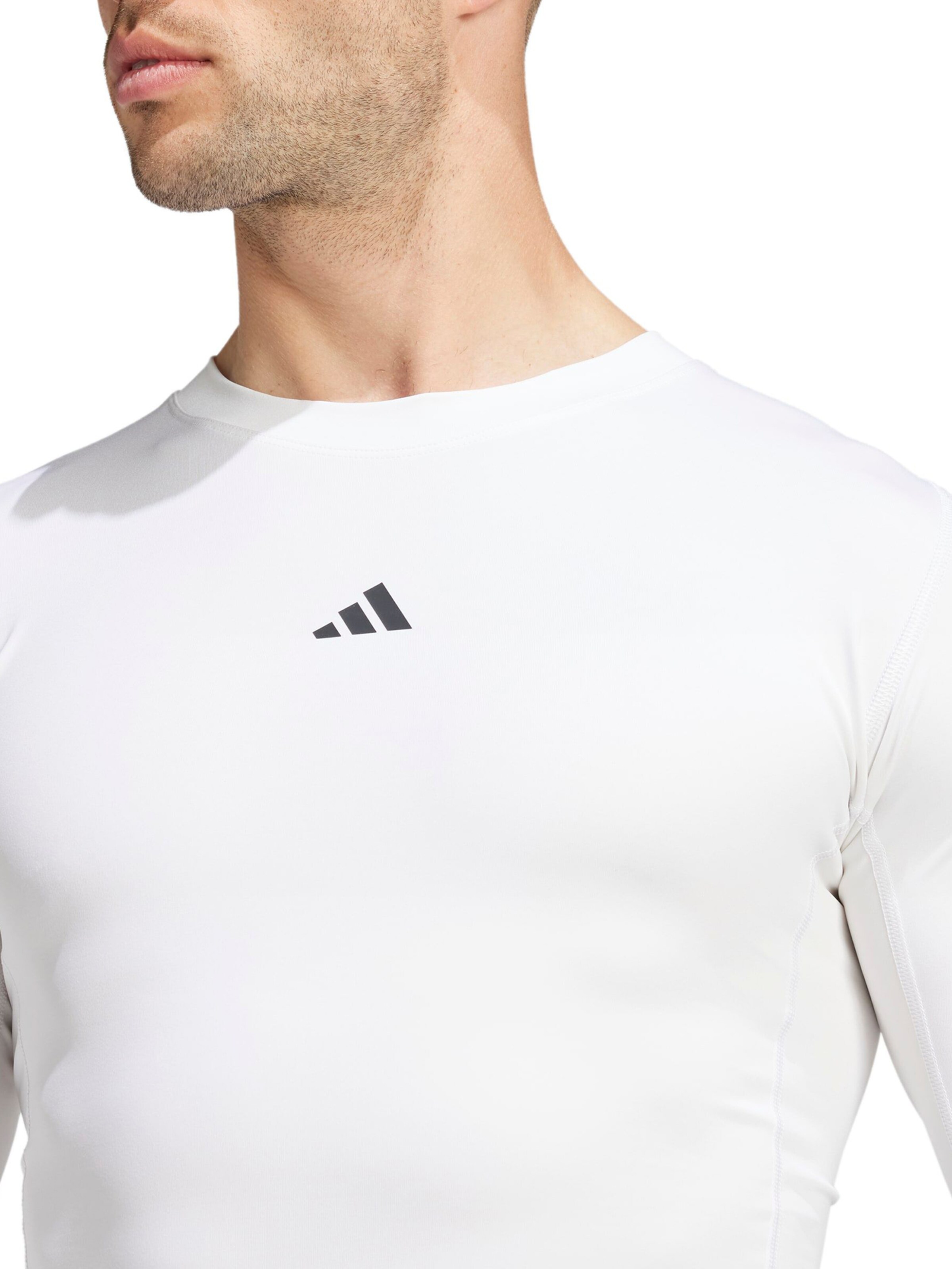 ADIDAS PERFORMANCETehnička sportska majica 'Techfit Compression' - bijela boja