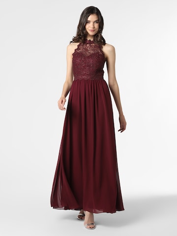 Marie Lund Evening Dress in Red: front