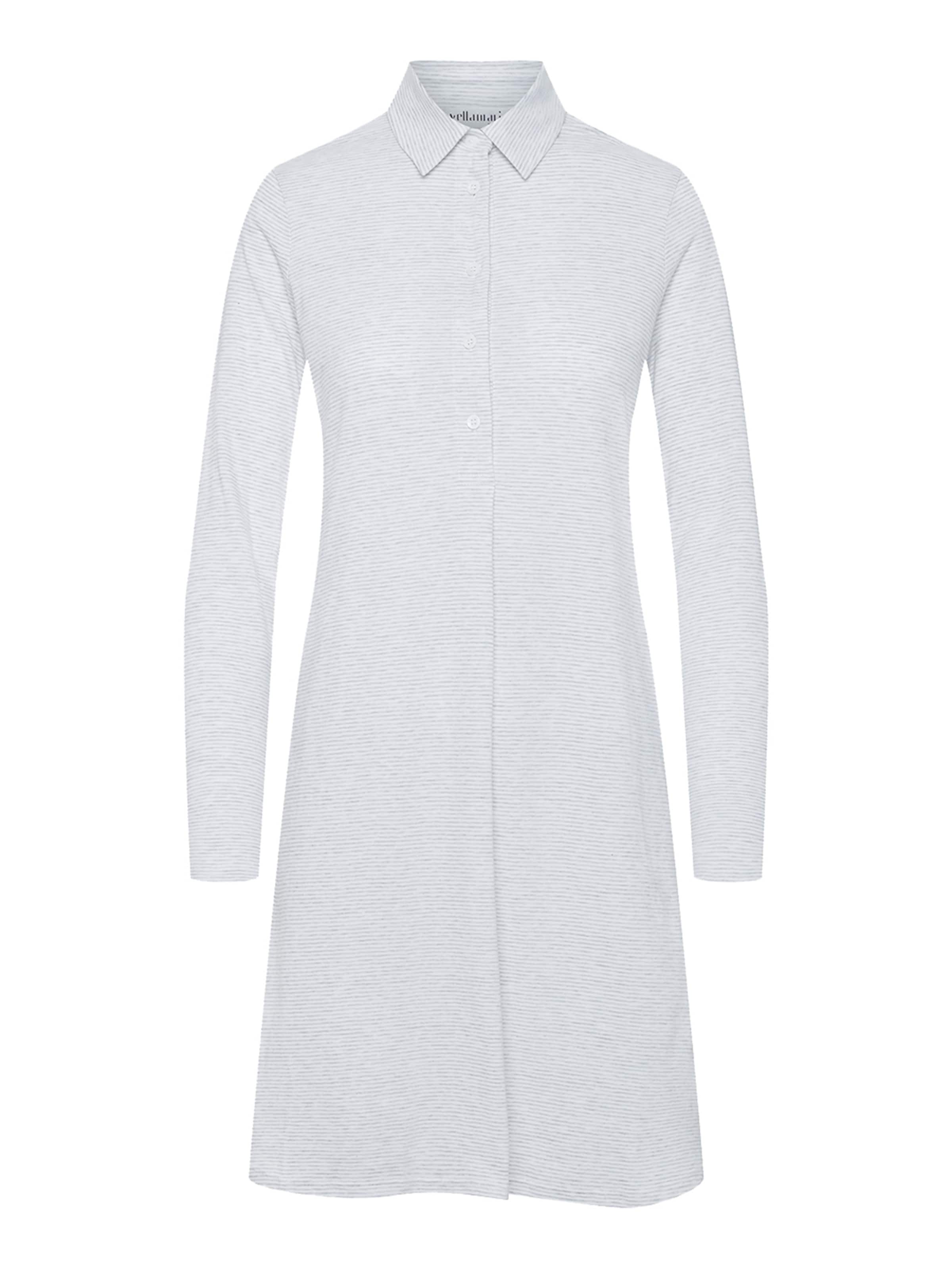 Yellamaris Nightgown ' Classic ' in Grey: front