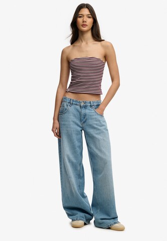 Superdry & Co Top 'Athletic Essentials' in Rood