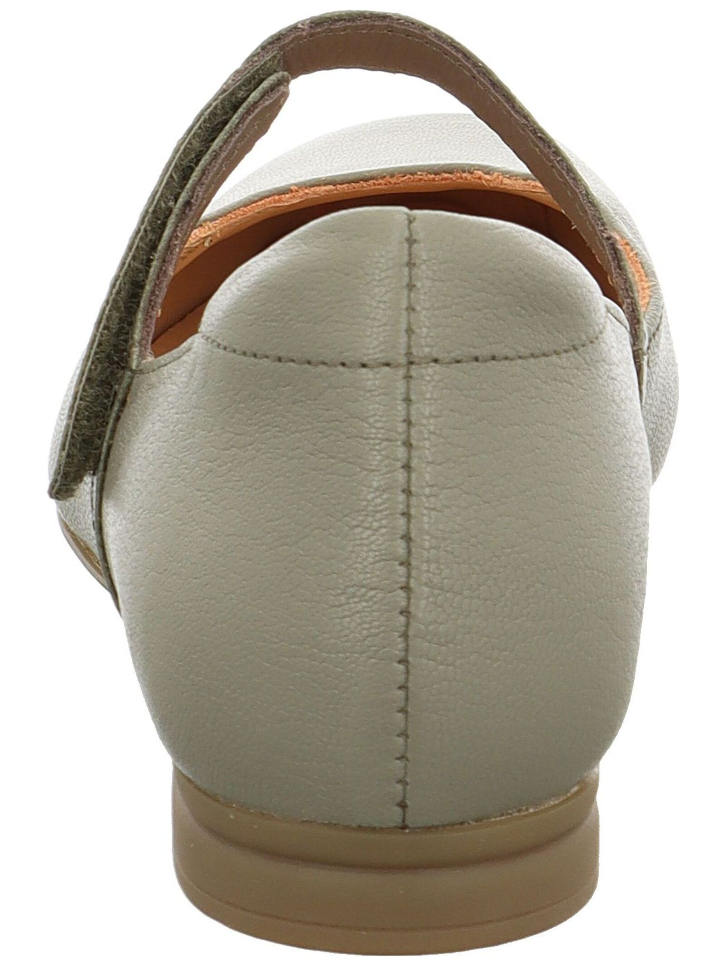 THINK! Ballerina met riempjes in Groen