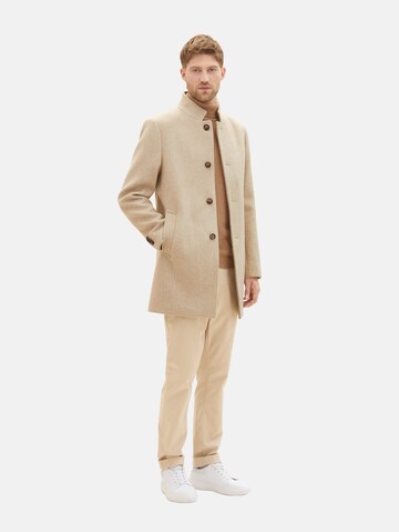 TOM TAILOR Overgangsfrakke i beige