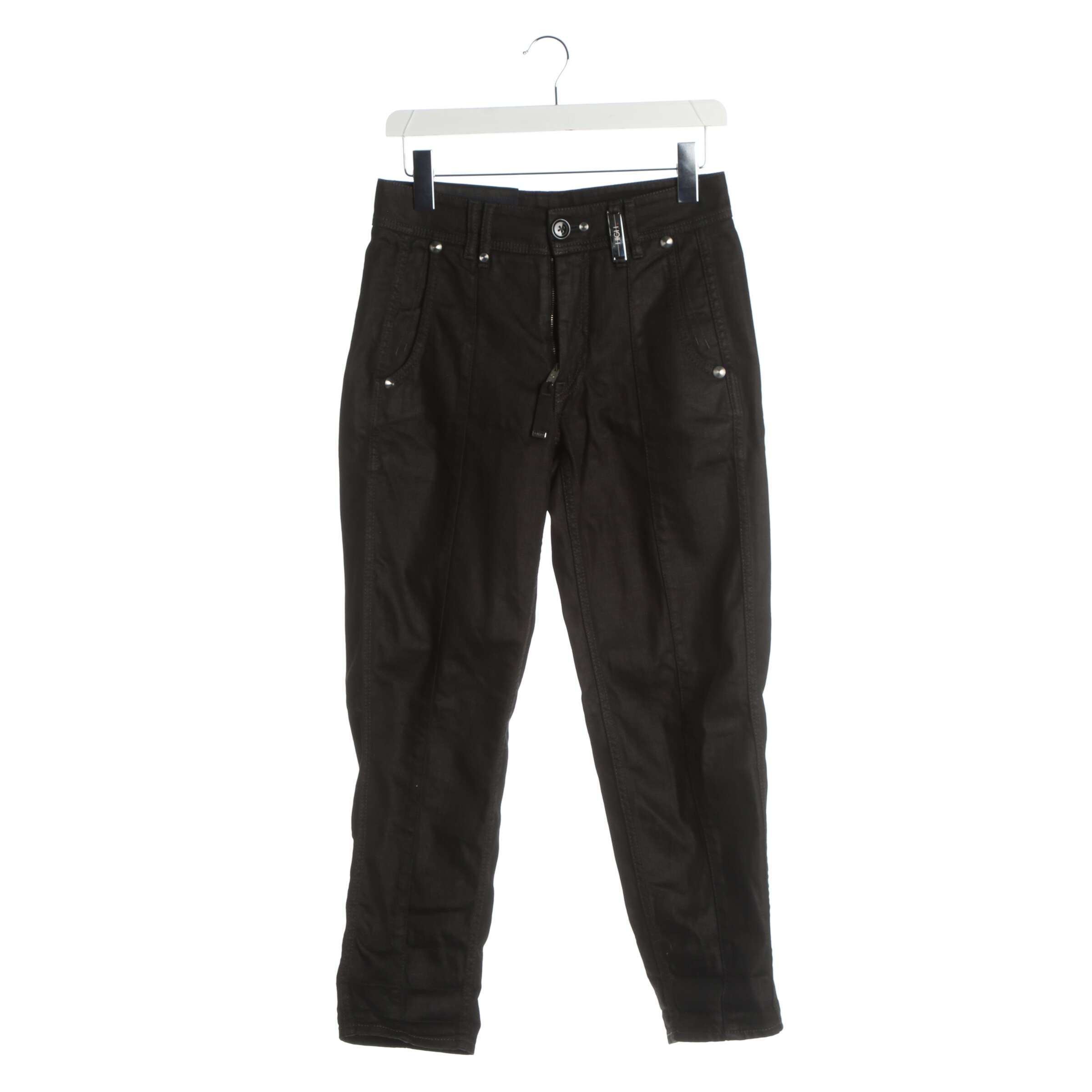 High Use Jeans in 25-26 in Black: front
