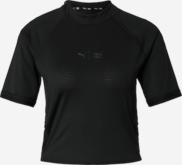 PUMA Functioneel shirt in Zwart: voorkant