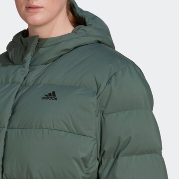 Veste outdoor 'Helionic Down ' ADIDAS SPORTSWEAR en vert