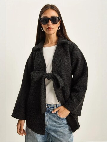 Cardigan Bianco Lucci en noir