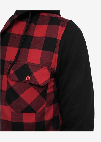 Urban Classics - Regular Fit Camisa em vermelho