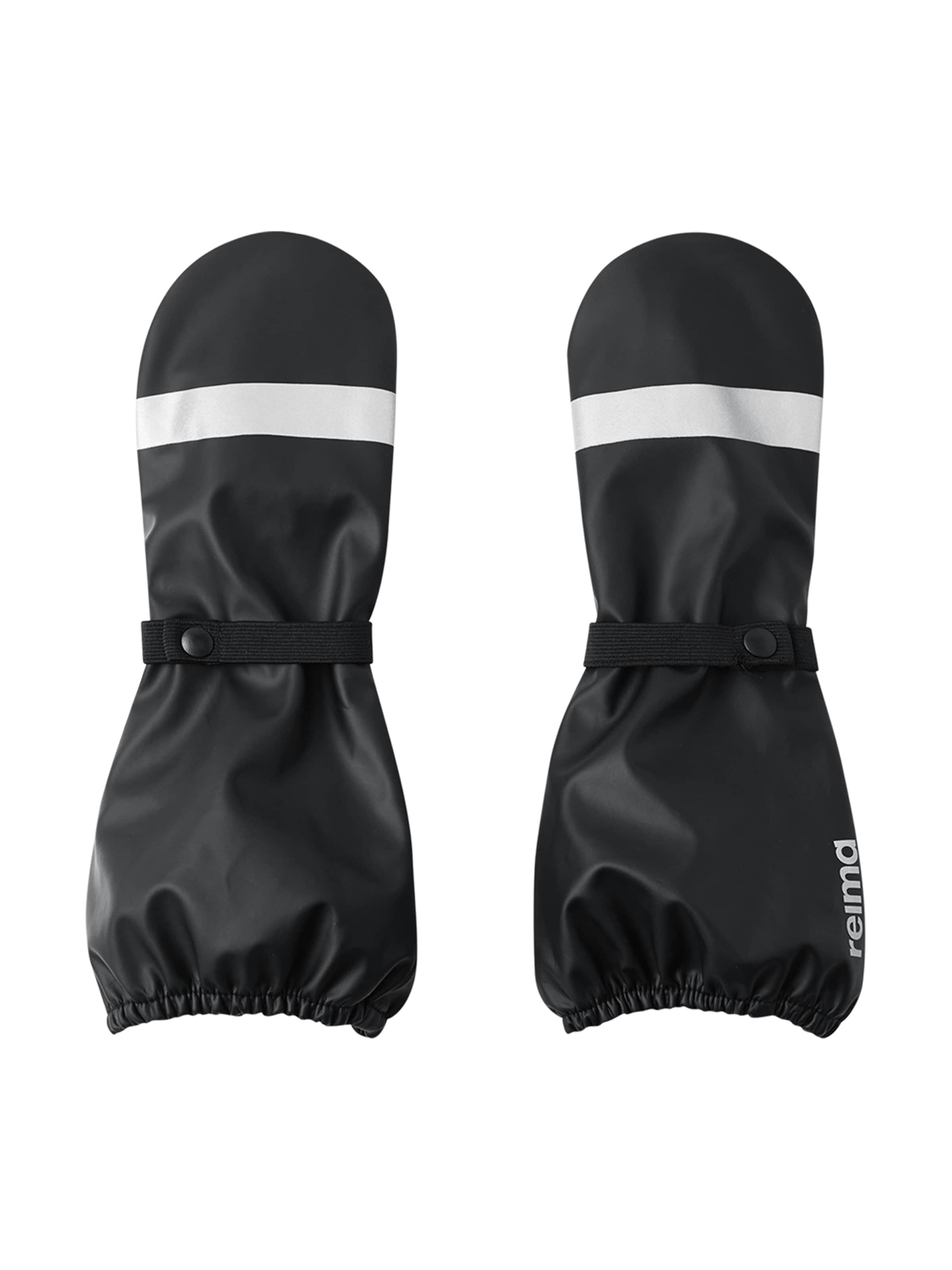 Reima Handschuhe 'Kura' in Schwarz: Vorderseite