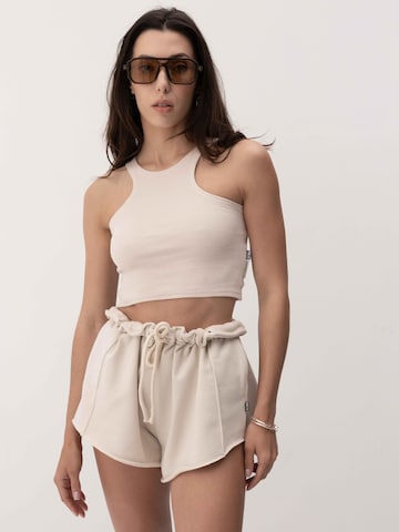 FEMSSY Top 'MIDLINE TOP BEIGE' in Beige