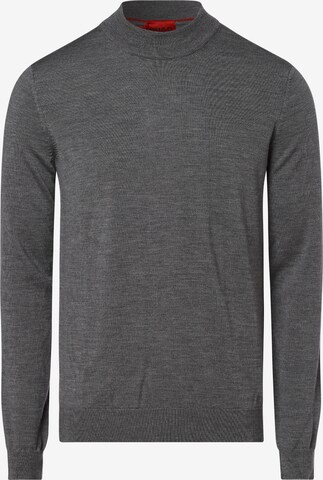 HUGO Sweater ' San Jorge-M ' in Grey: front