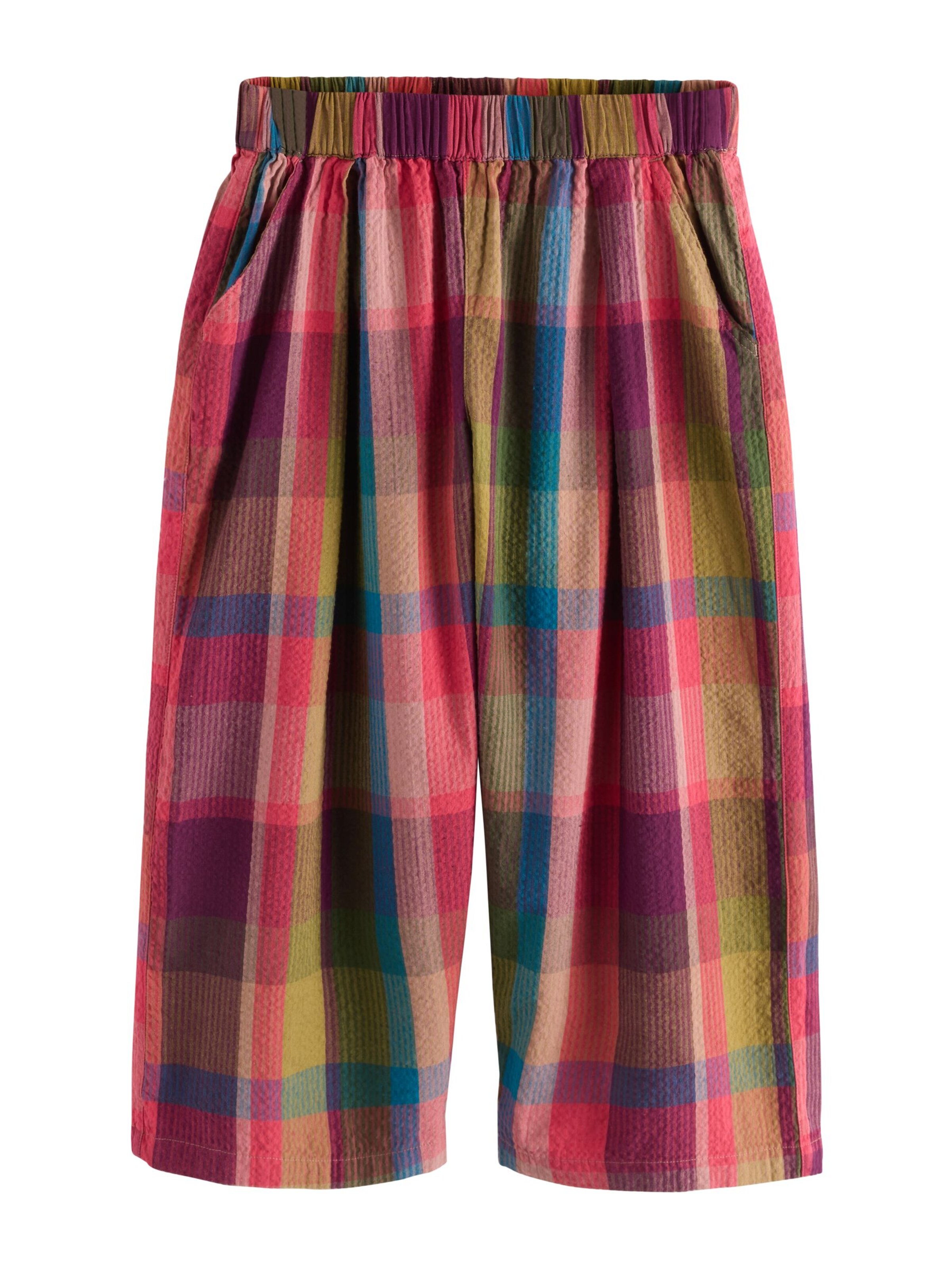 Barrel Pantaloni de la Next pe roz: față