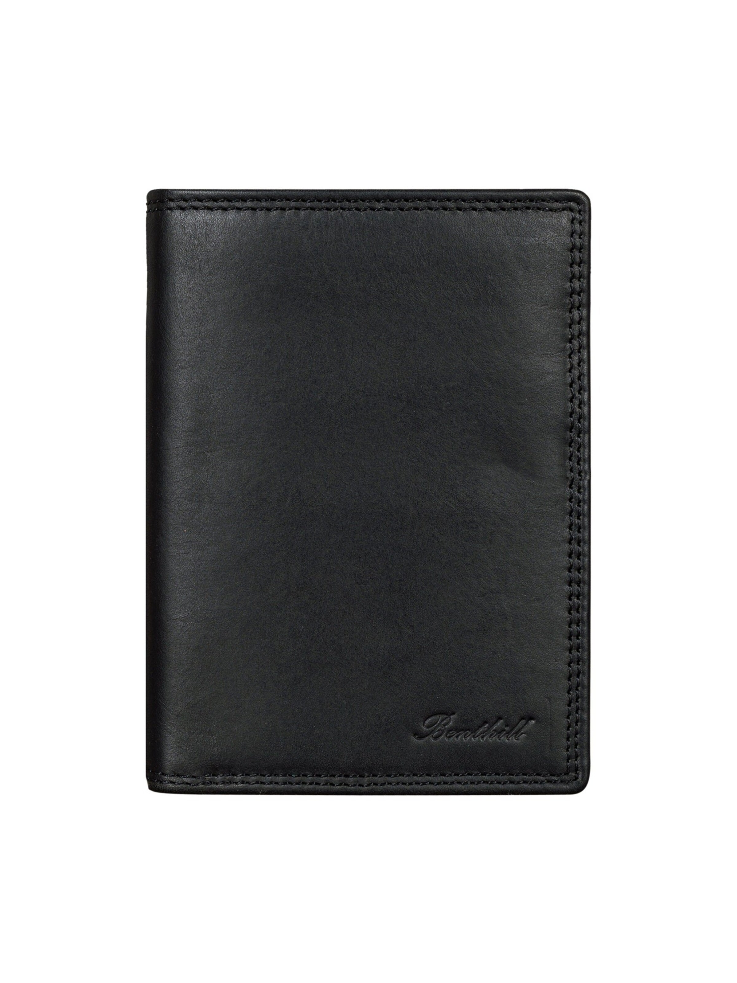 Benthill Wallet in Black: front