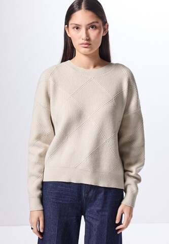 Street One Studio Pullover in Weiß: Vorderseite