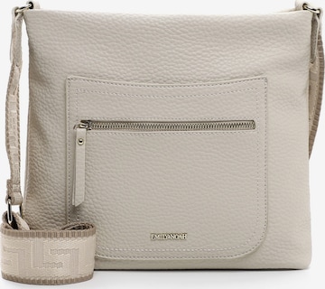 Sac bandoulière 'Heidi' Emily & Noah en beige : devant