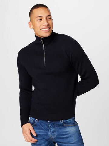 ARMANI EXCHANGE Sweater 'Maglieria' in Blue: front