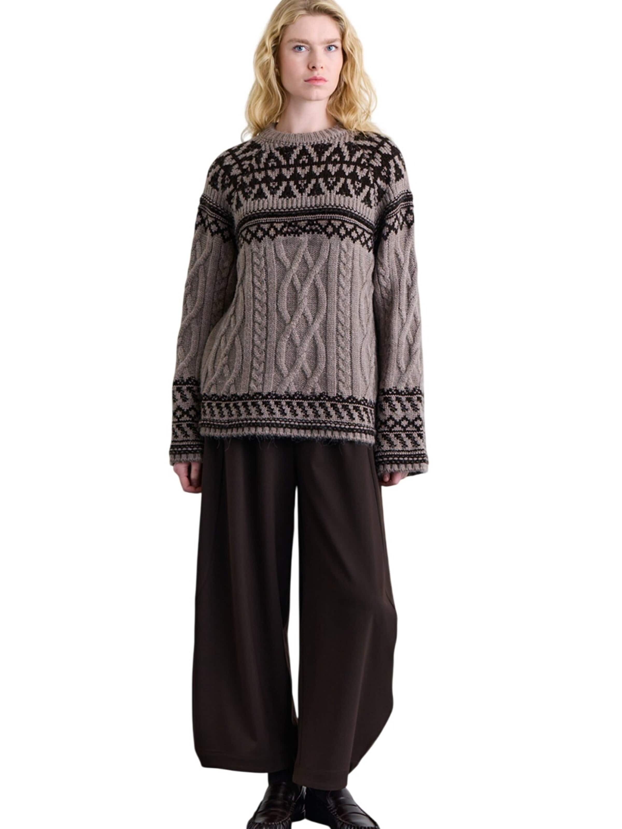 MANUKA Sweater in Grey: front