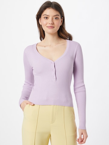 Gina Tricot Sweater 'MIJA' in Purple: front