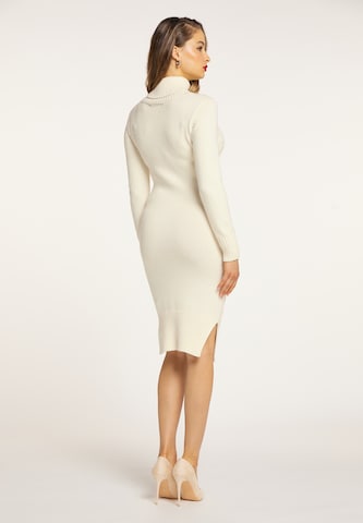 faina Dress in Beige