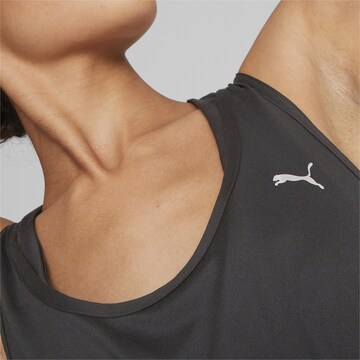 PUMA Sporttop in Schwarz