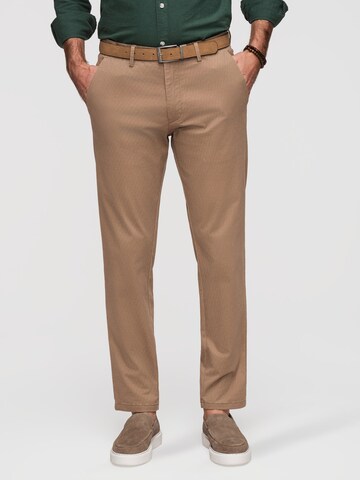 Ombre Regular Chino in Beige: voorkant