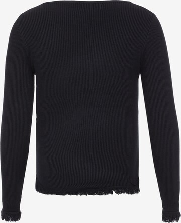 qisha Pullover in Schwarz