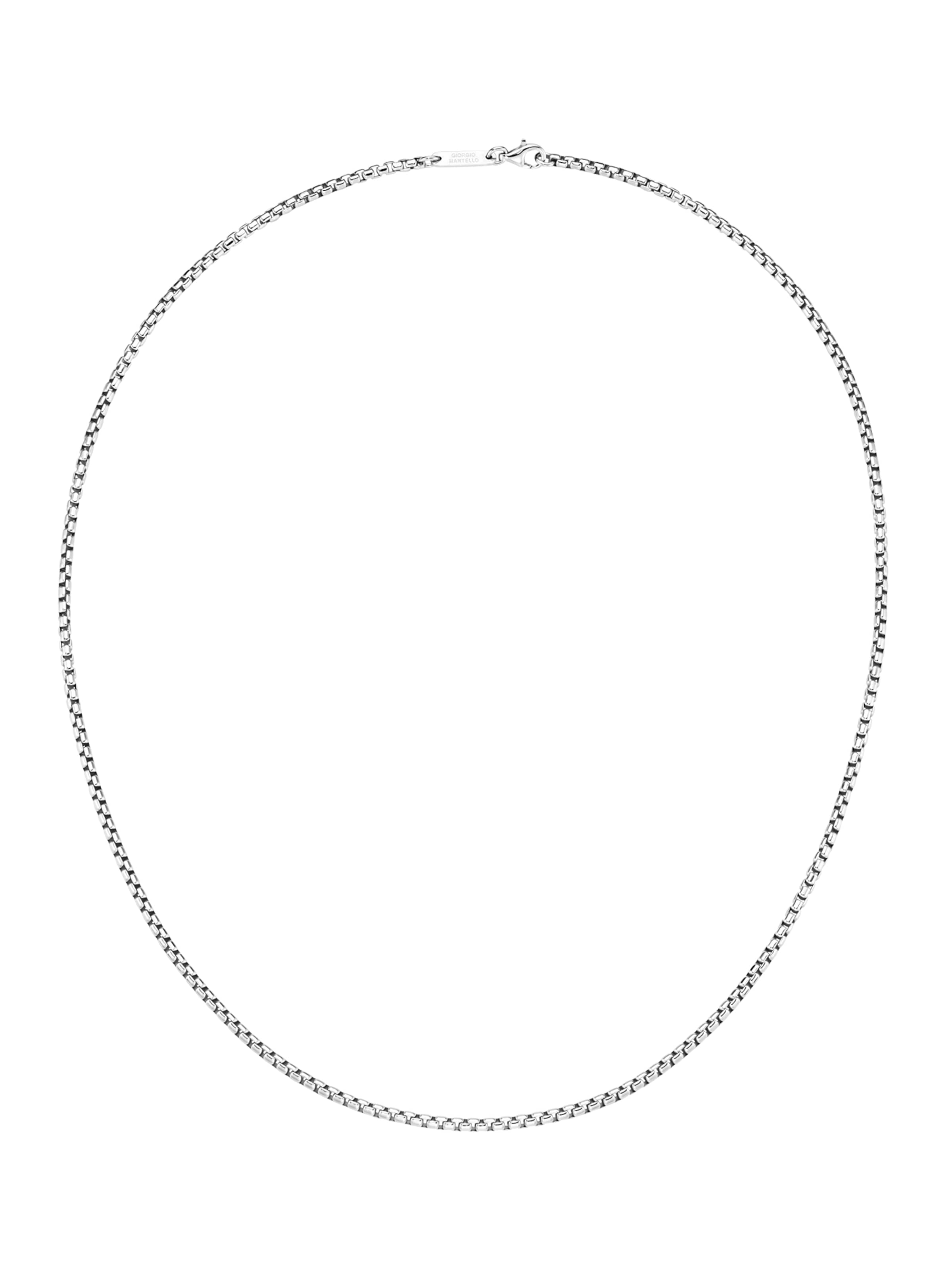 Giorgio Martello Milano Ketting in Zilver: voorkant