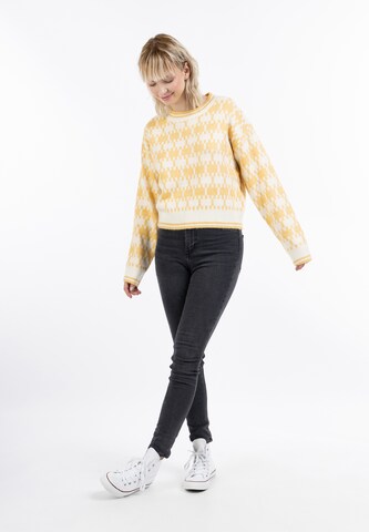 MYMO Pullover in Gelb