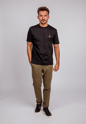 BOSS Slimfit Hose 'P-Kaiton' in Grün