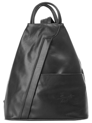 Samantha Look Backpack in Black: front