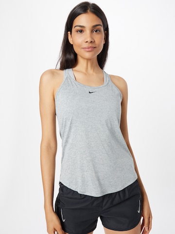 NIKE Sports top in Grey: front