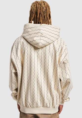 Karl Kani Zip-Up Hoodie in Beige