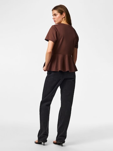 PIECES Shirts 'PCAlisa' i brun