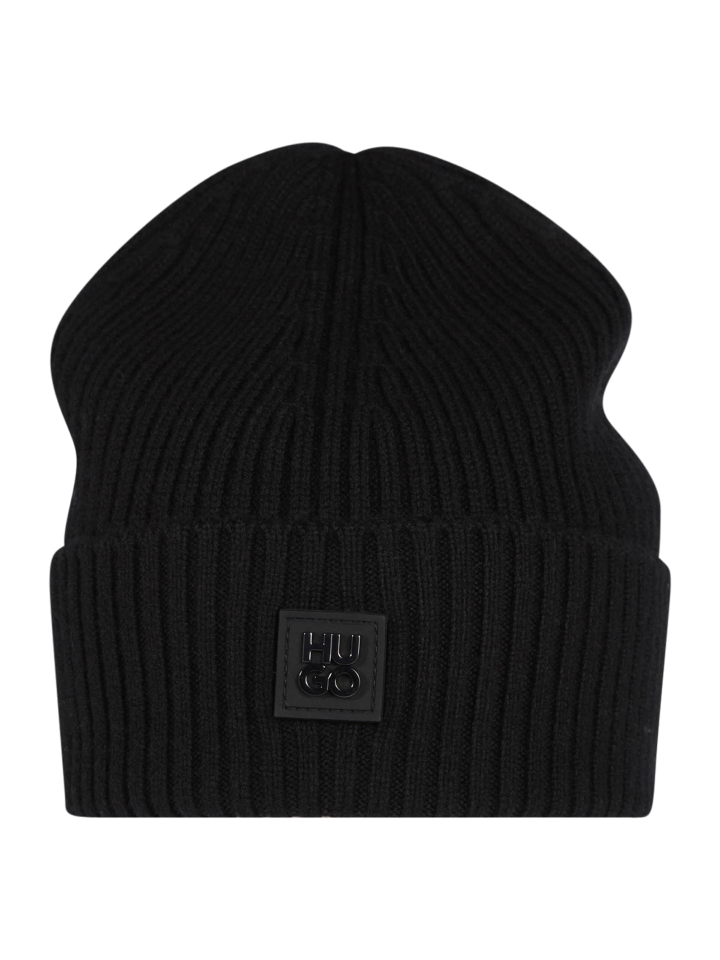 Căciulă 'Xola' de la HUGO pe negru: față