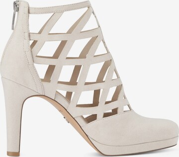 TAMARIS Pumps med hög framdel i beige