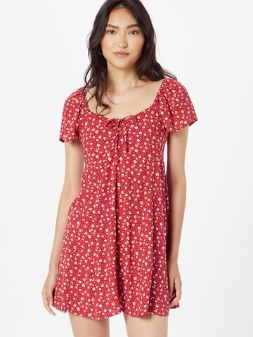 Robe American Eagle en rouge : devant